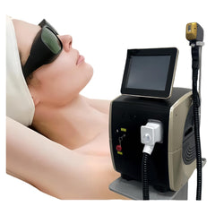 Professional Diode Hair Removal System – Permanent Hair Reduction Device for Face & Body – Salon & Home Use